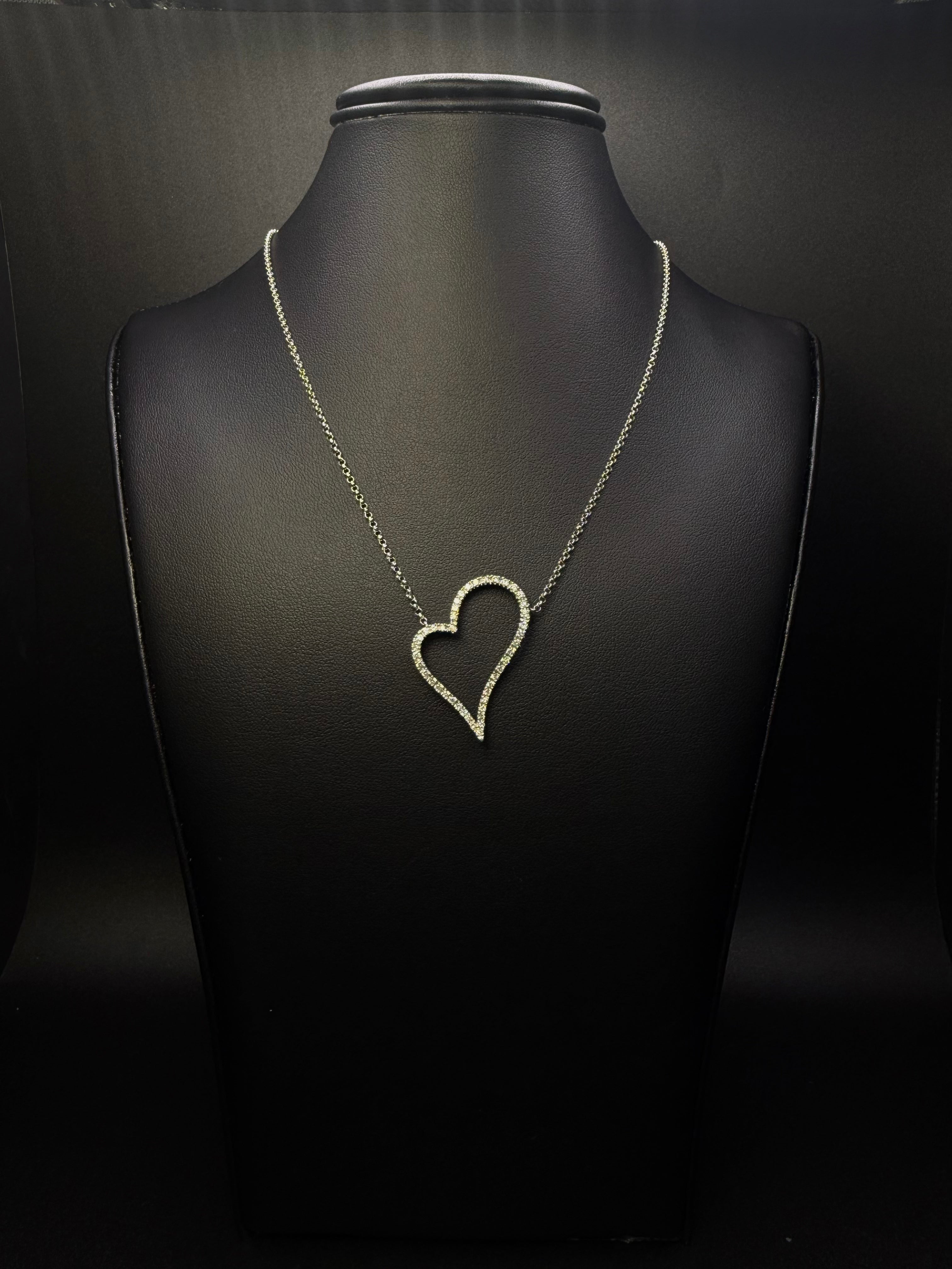 Diamond Heart Shape Chain