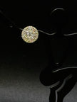 14KT Round Diamond Earrings