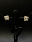 Square Diamond Earrings