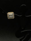 Square Diamond Earrings