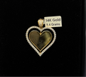 Heart Shape Photo Pendant