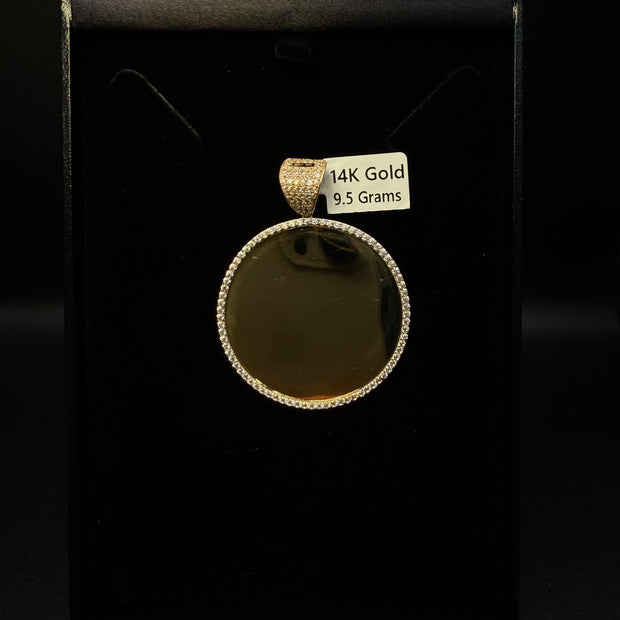 Round Shape Photo Pendant