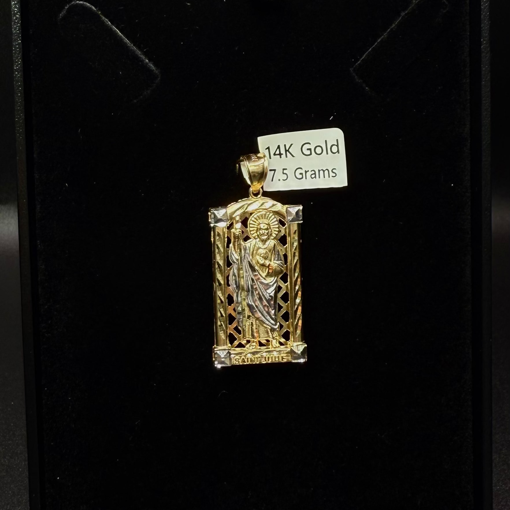14KT Saint Jude Pendant