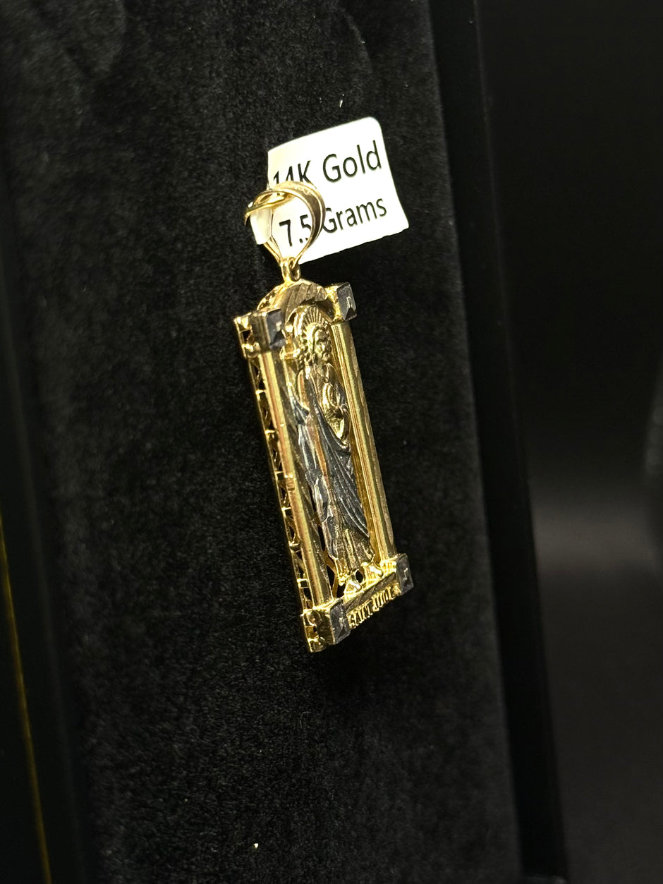 14KT Saint Jude Pendant