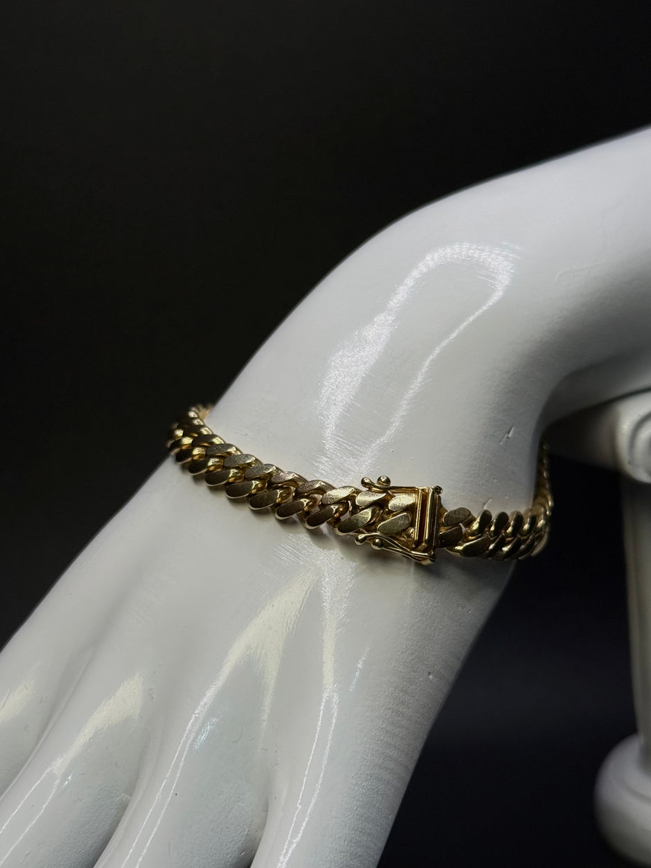 Solid Cuban Link Bracelet