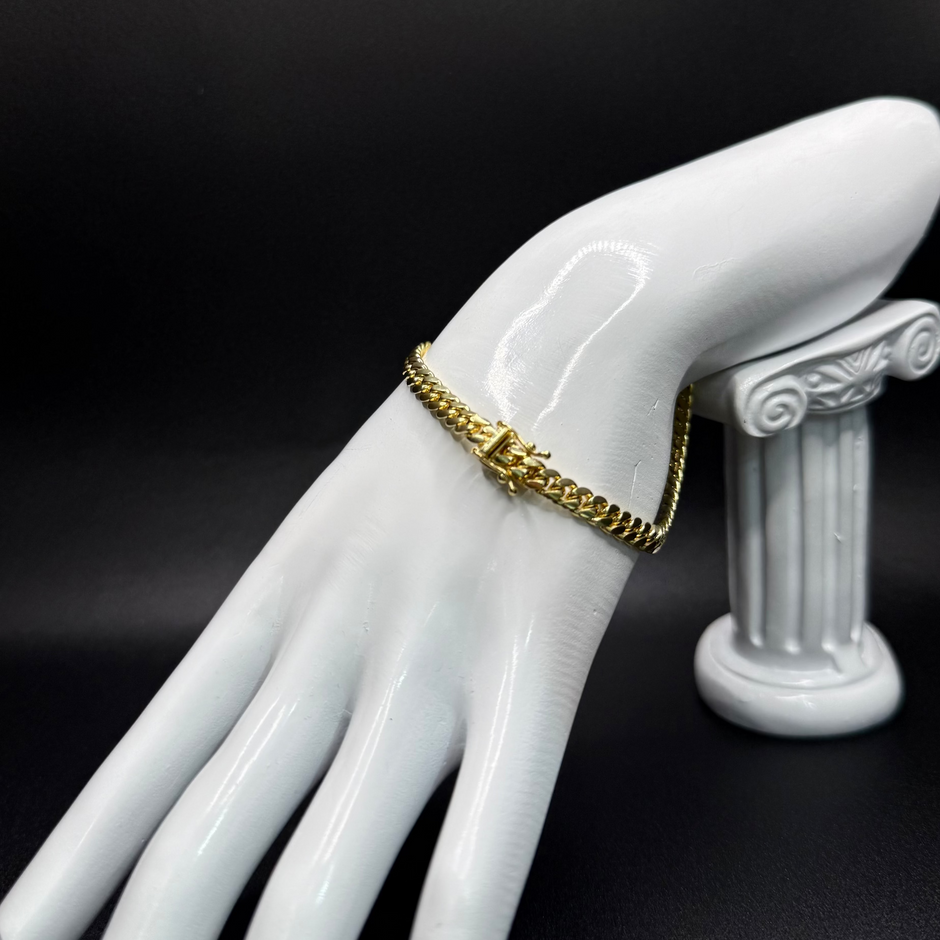 Cuban Solid Gold bracelet