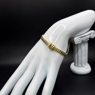 Cuban Solid Gold bracelet