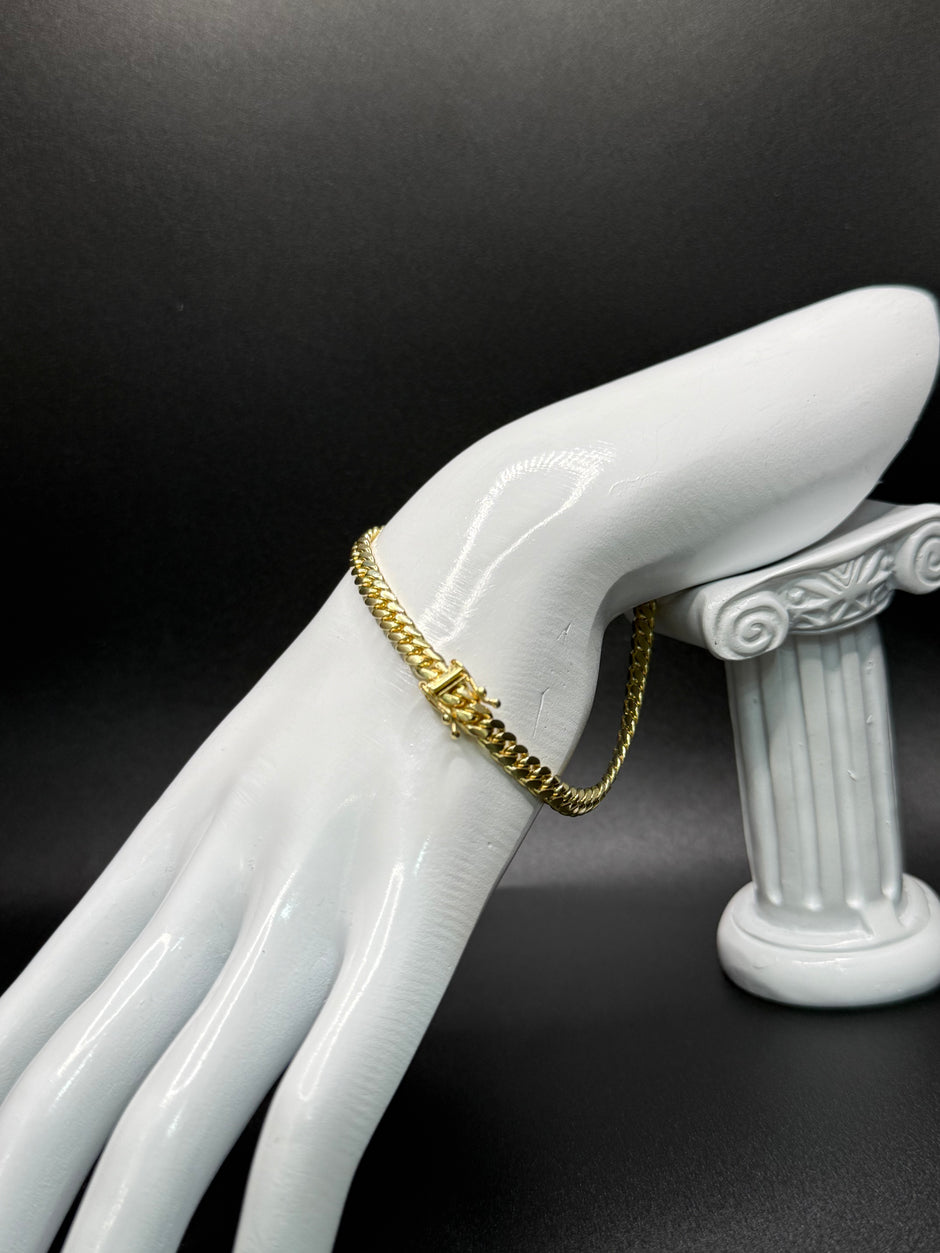Cuban Solid Gold bracelet