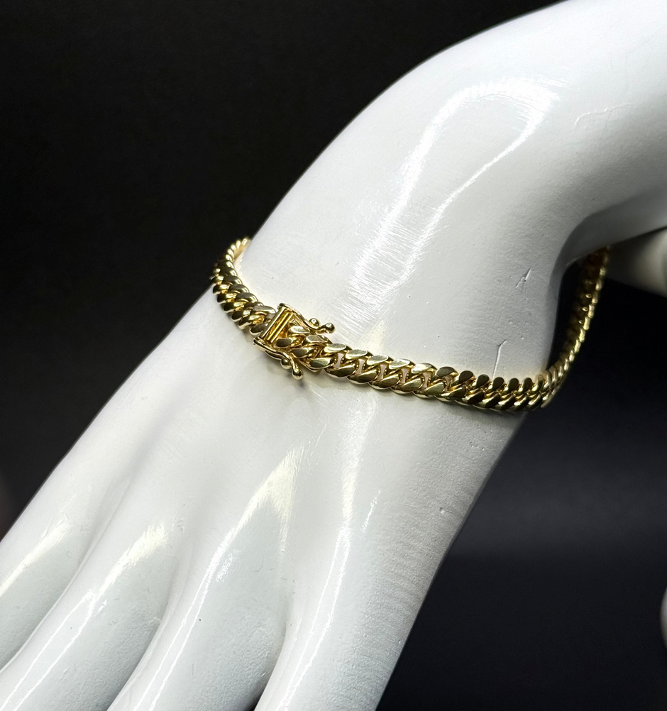 Cuban Solid Gold bracelet