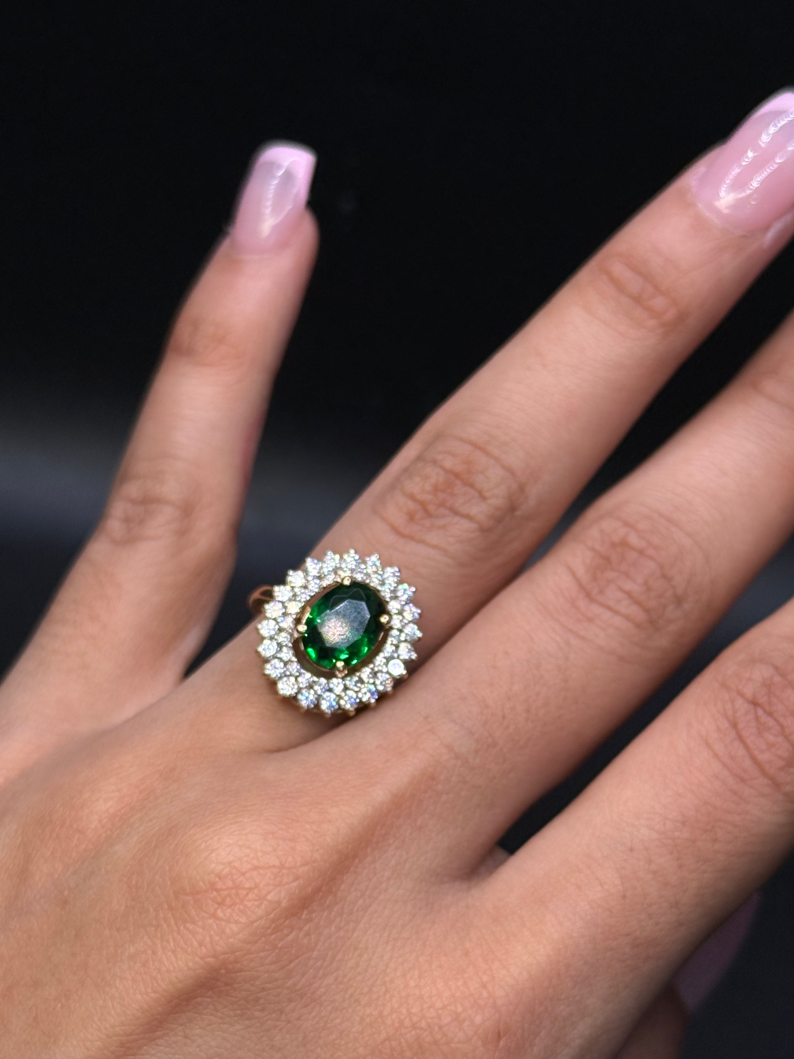 Emerald Stone Ring