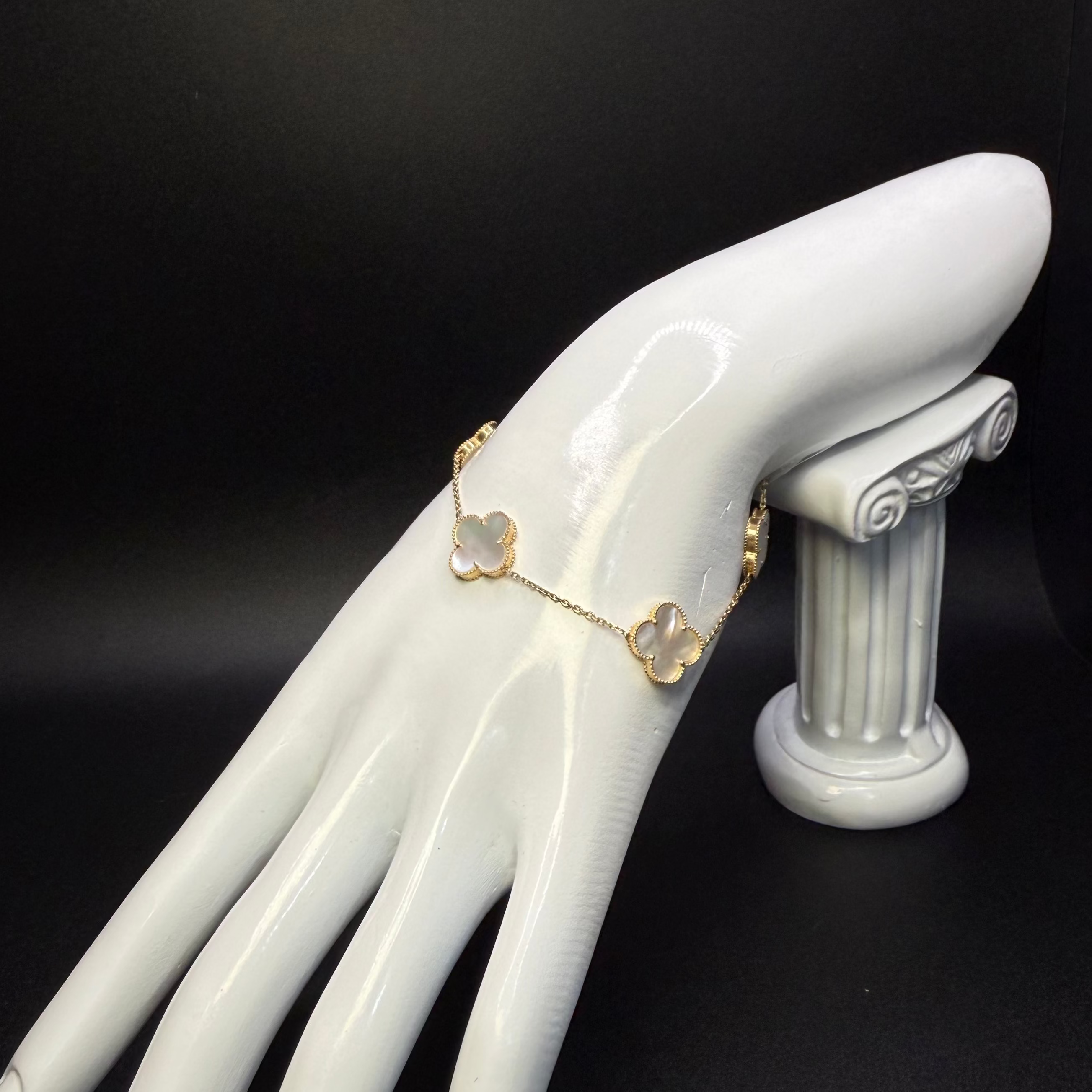 White Clover Bracelet