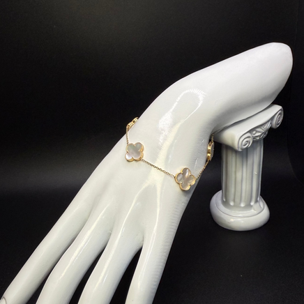 White Clover Bracelet