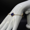 Blue Clover Bracelet