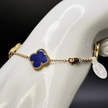 Blue Clover Bracelet