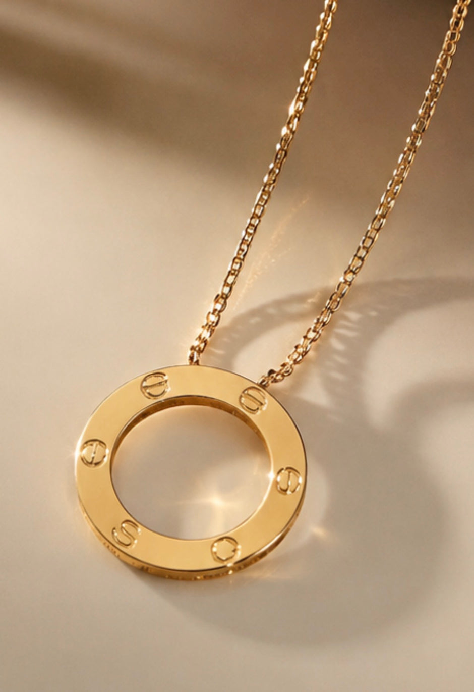 Chain C LOVE 14kt