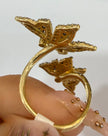 Butterfly Ring 14kt / Lab Diamonds