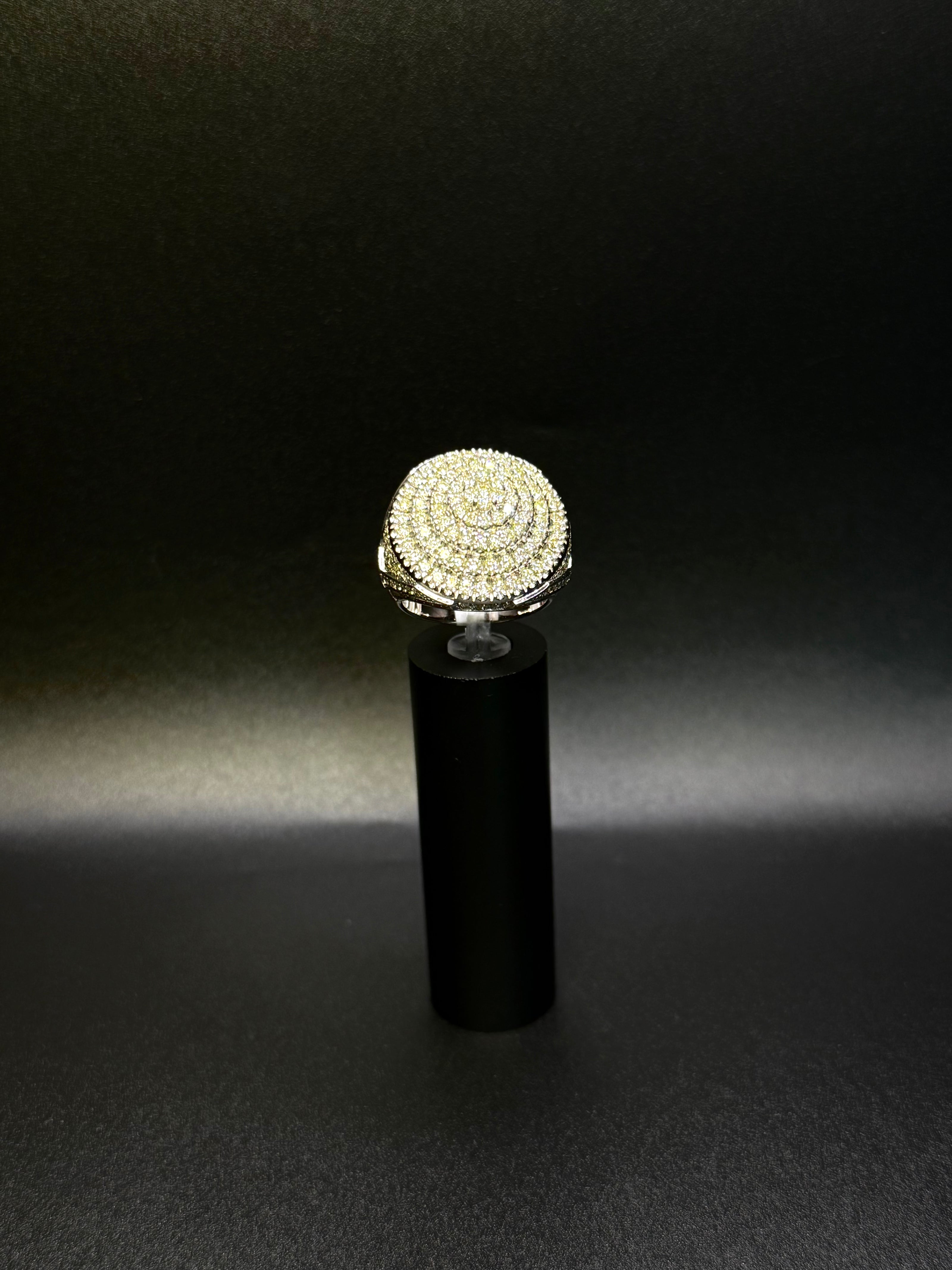Diamond Cluster Ring