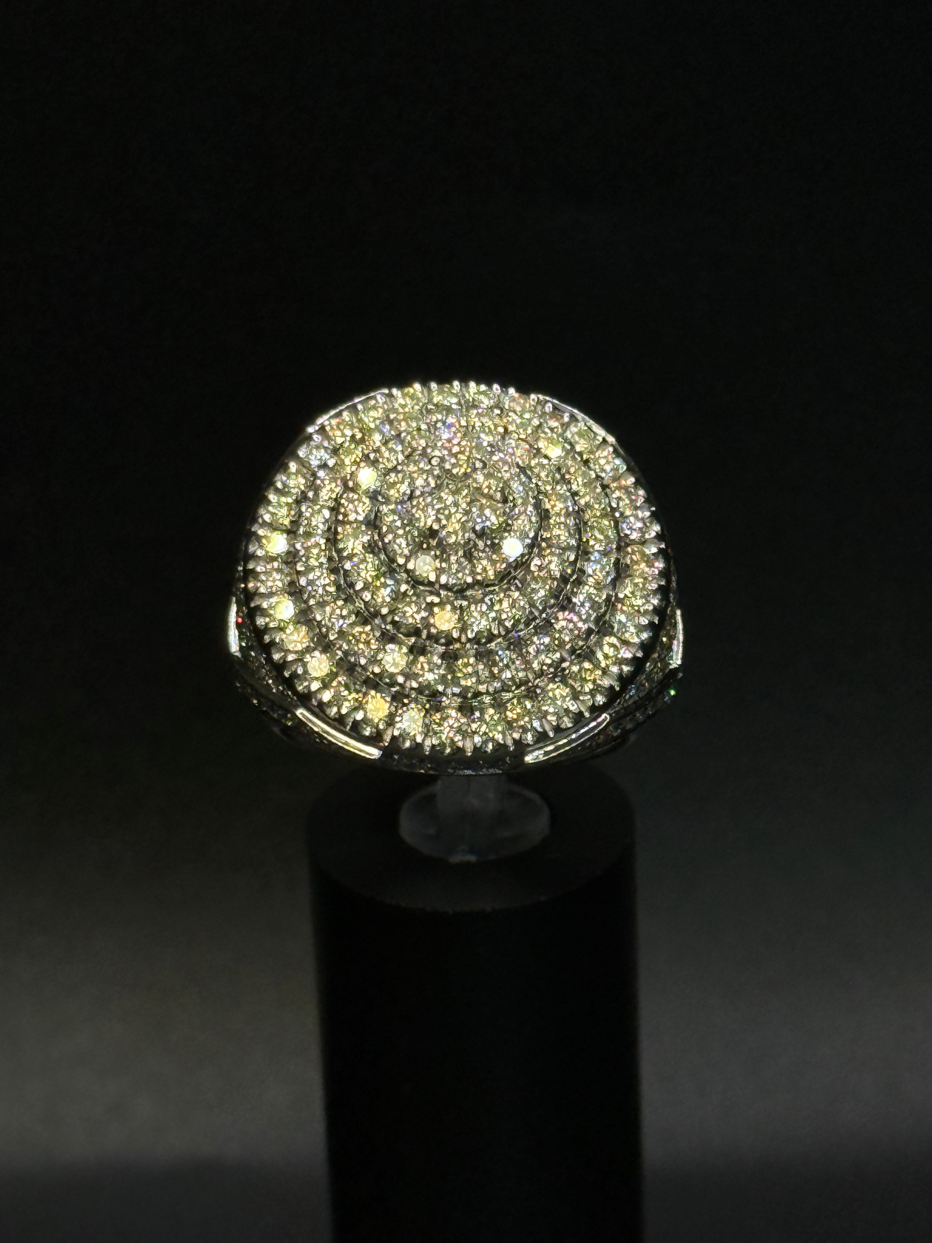 Diamond Cluster Ring