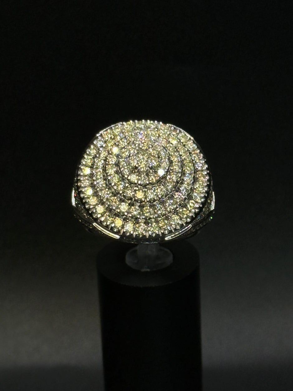 Diamond Cluster Ring