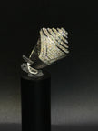 Diamond Cluster Ring