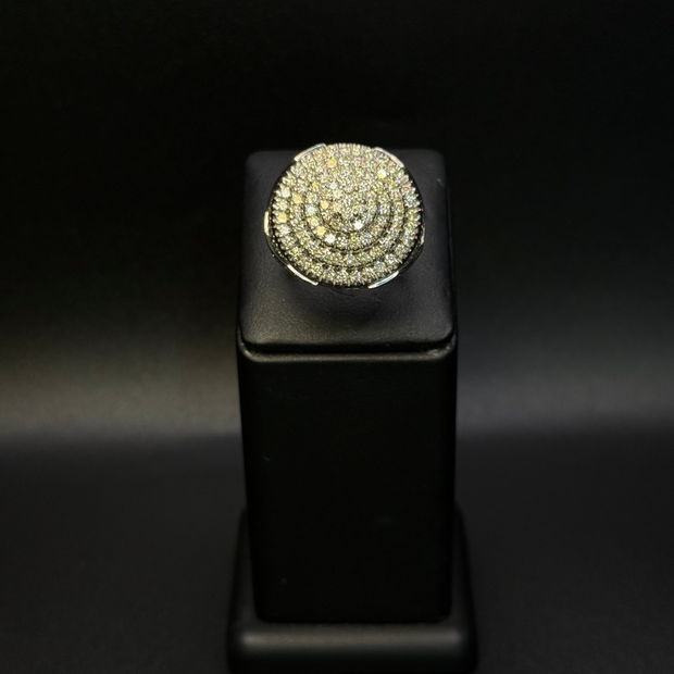 Diamond Cluster Ring